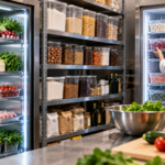 Organisation des stocks frais, secs et surgelés dans une cuisine professionnelle